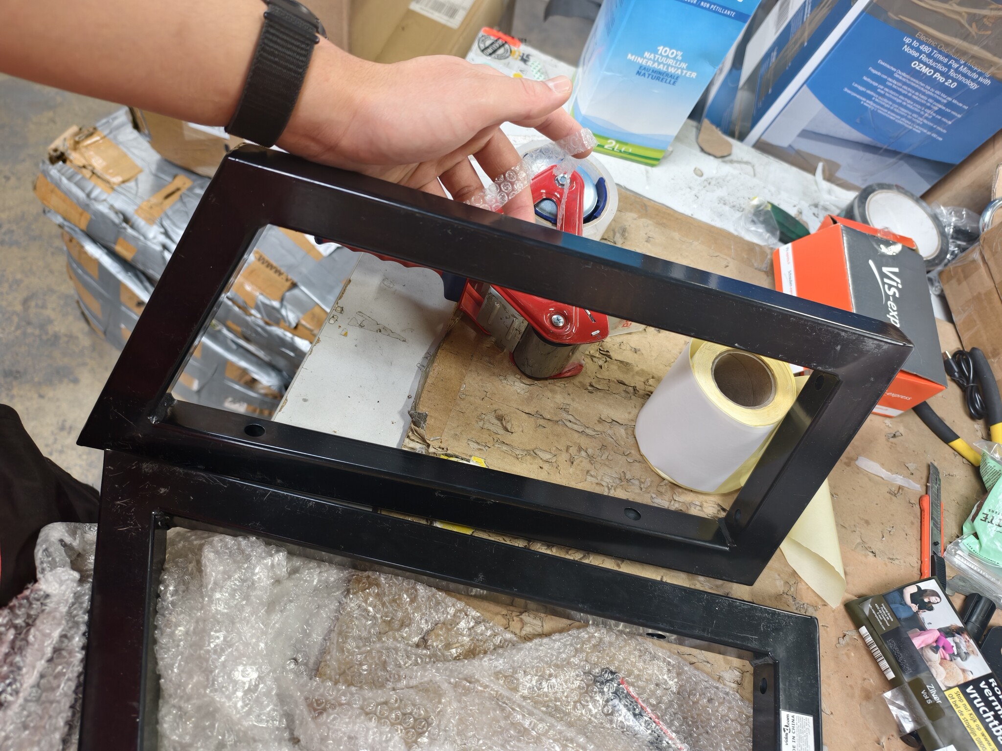Set Wandbeugels voor Wasbak - 2 stuks - Zwart Staal - 67% Korting