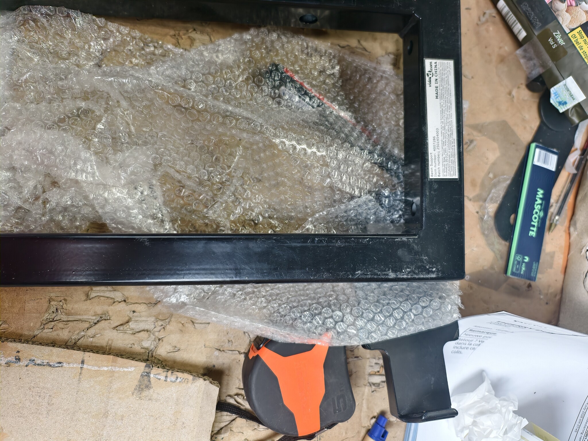 Set Wandbeugels voor Wasbak - 2 stuks - Zwart Staal - 67% Korting