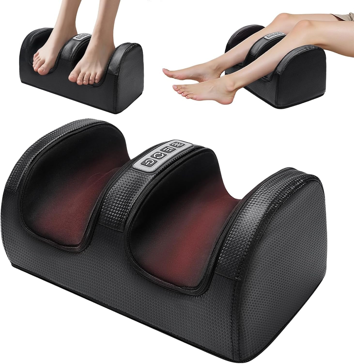 Elektrisch Voetmassageapparaat met Warmte | 20 Koppen, 3 Intensiteiten