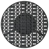 vidaXL Bistrotafel 40x70 cm metaal zwart