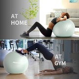 PROIRON Oefeningsfitnessbal, anti-burst yogabal 55cm 65cm 75cm Zwangerschap Bevallingswerkbal met handpomp voor Home Gym Office