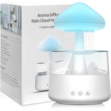 Regenwolk Luchtbevochtiger & Diffuser met LED - 450ml
