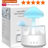 Regenwolk Luchtbevochtiger & Diffuser met LED - 450ml