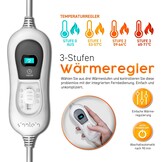 Elektrisch Verwarmingskussen 100W - Rug, Schouder, Nek - 3 standen - 59% Korting