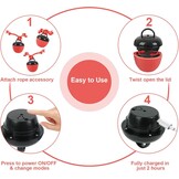 Interactive Dog Toys, Interactive Dog Toy Toy, Electric Dog Ball with Chew Laces, Dog Toy Ball with Bird Sounds, USB Rechargeable Ideal for Small Dogs and Puppies (New