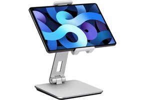 Verstelbare Tabletstandaard Aluminium - 45% Korting!