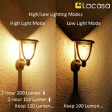 2x Solarlampen Warm Wit 2700K IP65 - 59% Korting