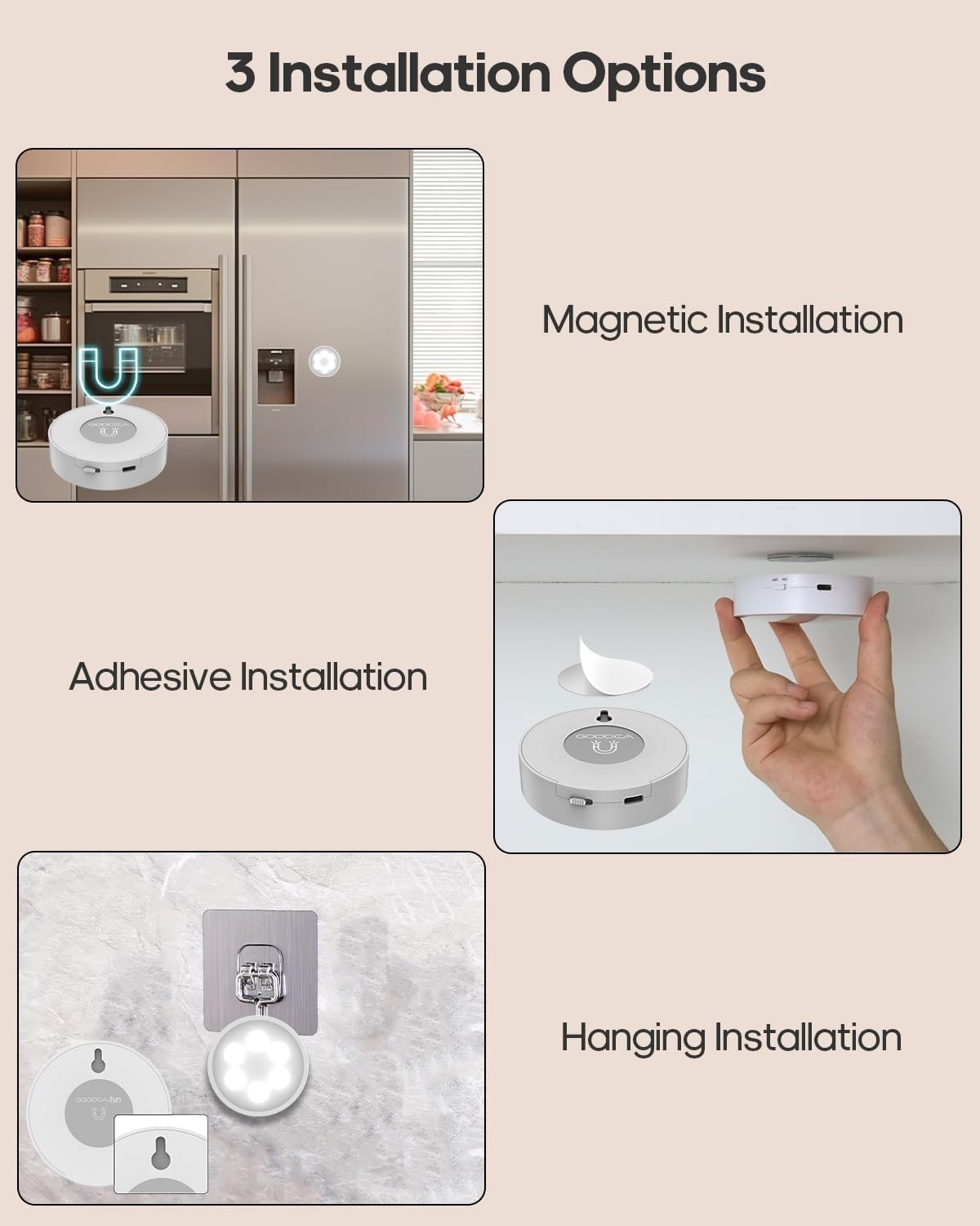 Oplaadbare LED Kastverlichting Set van 2 - 13 Kleuren, Dimbaar, Afstandsbediening - 53% Korting
