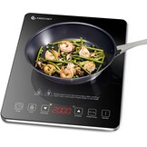 Compacte Inductiekookplaat Zwart 2000W - 46% Korting