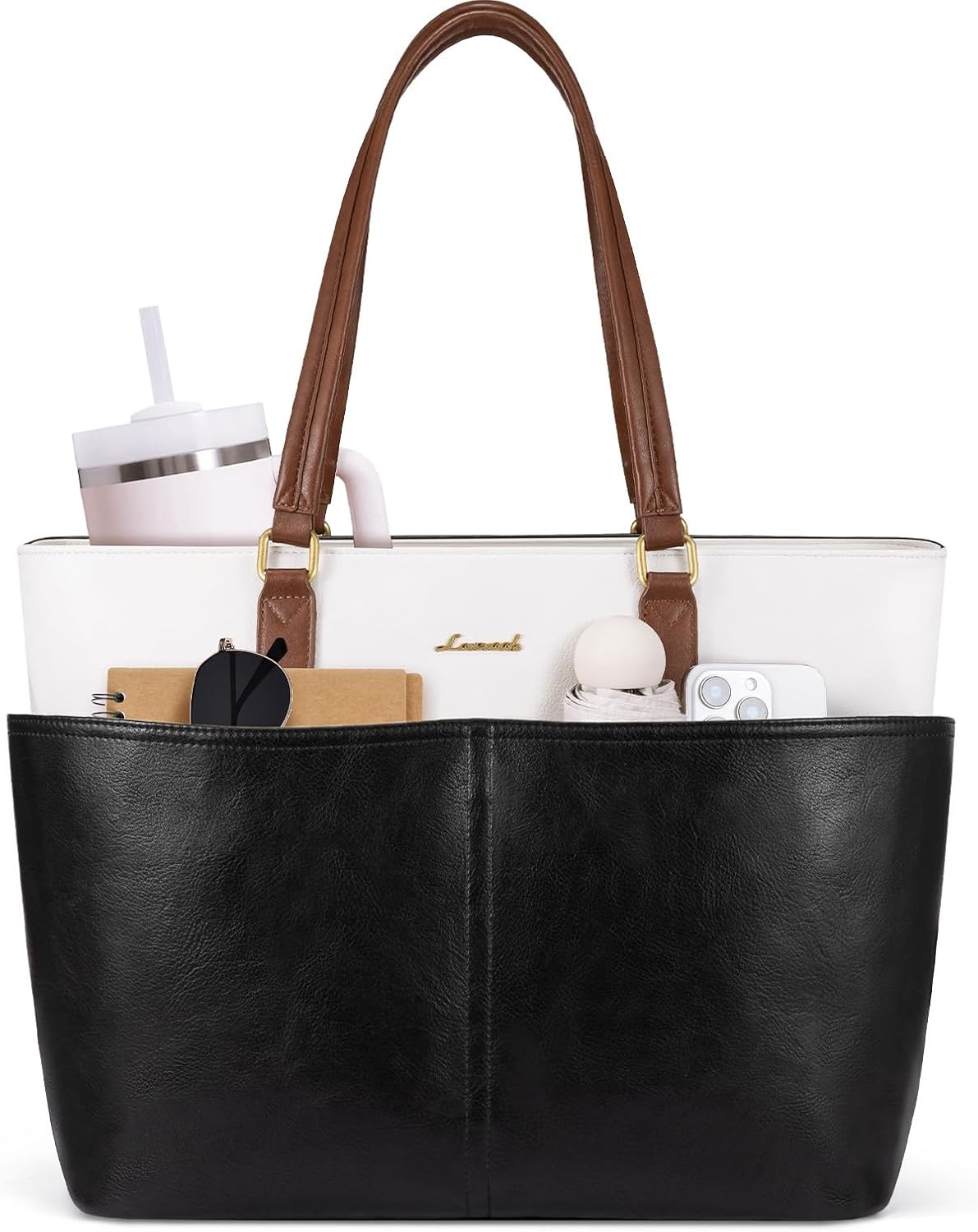 Dames Laptoptas Groot met 11 Vakken - 34% Korting!