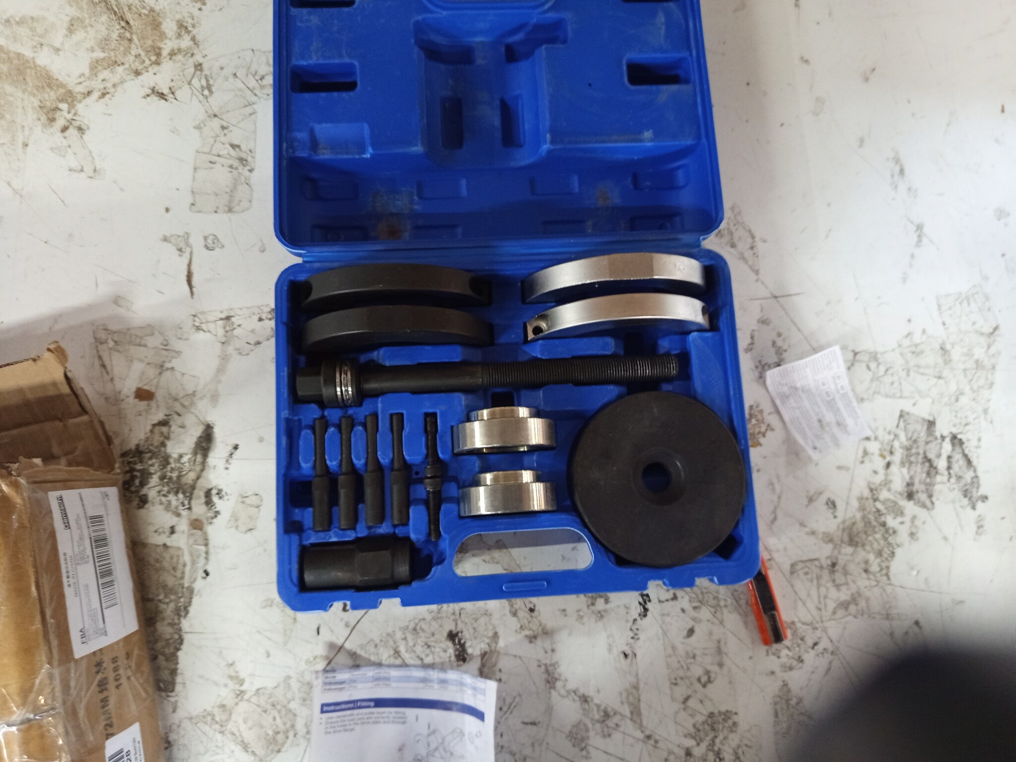Wiellagergereedschap 72mm - 58% Korting