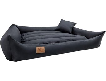 XXL Hondenbed 120x90cm Zwart Kunstleer - Waterdicht & Wasbaar (34% Korting!)