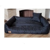 XXL Hondenbed 120x90cm Zwart Kunstleer - Waterdicht & Wasbaar (34% Korting!)