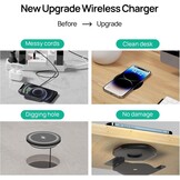 Onzichtbare Draadloze Oplader iPhone/Samsung - 33% Korting