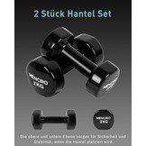 Halterset Gewichten 1-5 kg (Set van 2) - Krachttraining voor Thuis & Sportschool