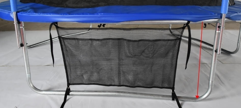 Trampoline Schoenentas Zwart 90x45 cm - 55% Korting | Mesh