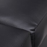 VidaXL Chaise Longue Kunstleer Zwart - 61% Korting!