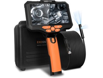 Endoscoop Inspectiecamera 10M 1080p HD | 5'' IPS Scherm | IP67 Waterdicht | 64GB
