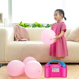 Elektrische Ballonpomp 600W met Dubbel Mondstuk | 56% Korting