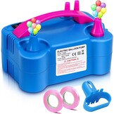 Elektrische Ballonpomp 600W met Dubbel Mondstuk | 56% Korting