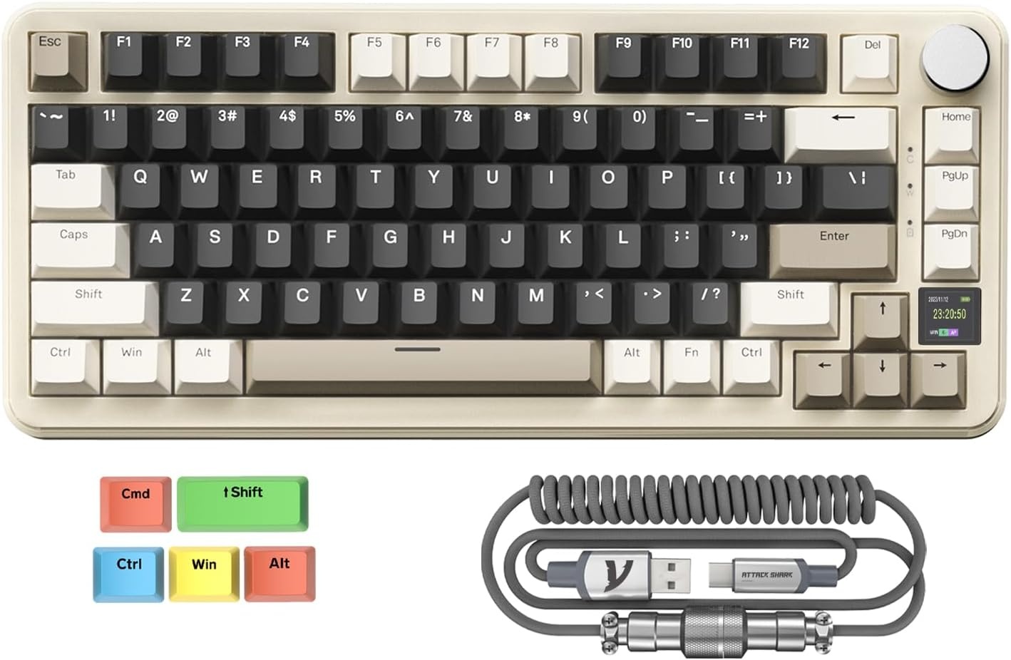 Mechanisch Gaming Toetsenbord 75% - 29% Korting!