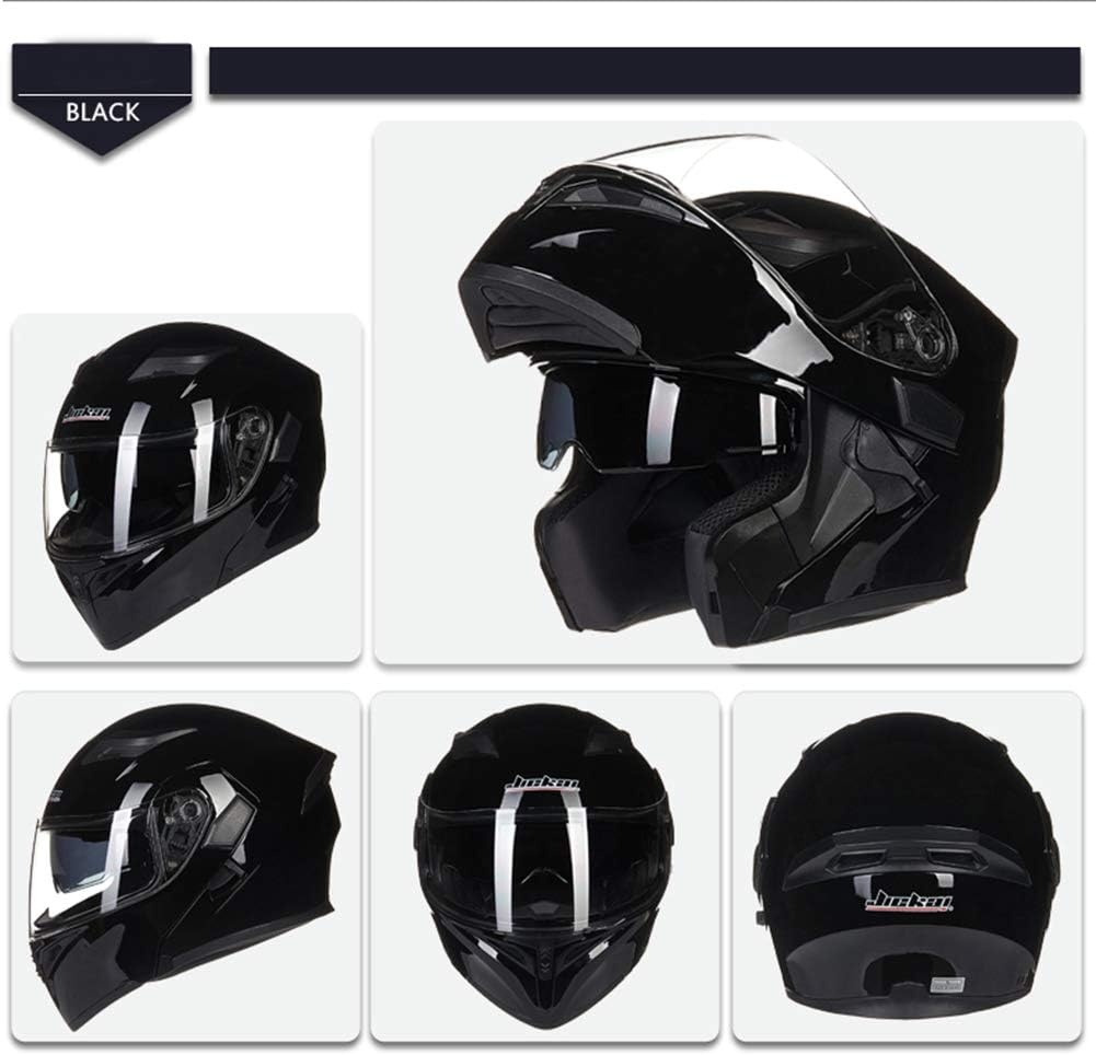 Systeemhelm Motorhelm XXL Glanzend Zwart - 29% Korting!