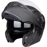Systeemhelm Motorhelm XXL Glanzend Zwart - 29% Korting!