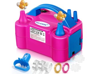 Elektrische Ballonpomp 600W met Korting - Feestdecoratie!