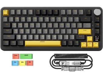 Gamingtoetsenbord X85PRO 75% met TFT-scherm & Korting!