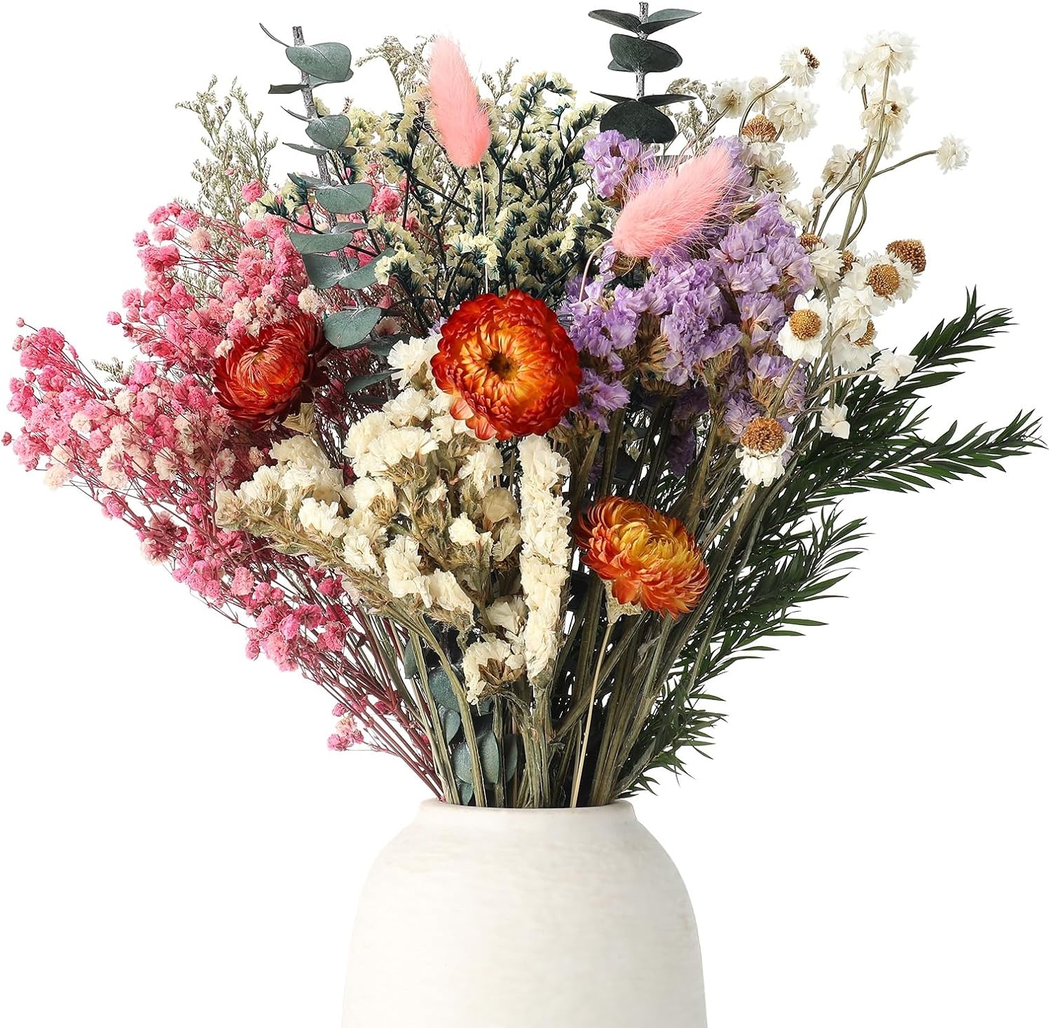 30 stuks gedroogde bloemen set - 10 soorten voor decoratie & DIY