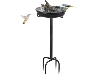 Vogelbad & Voeder voor Buiten - 70cm Hoog - 32% Korting