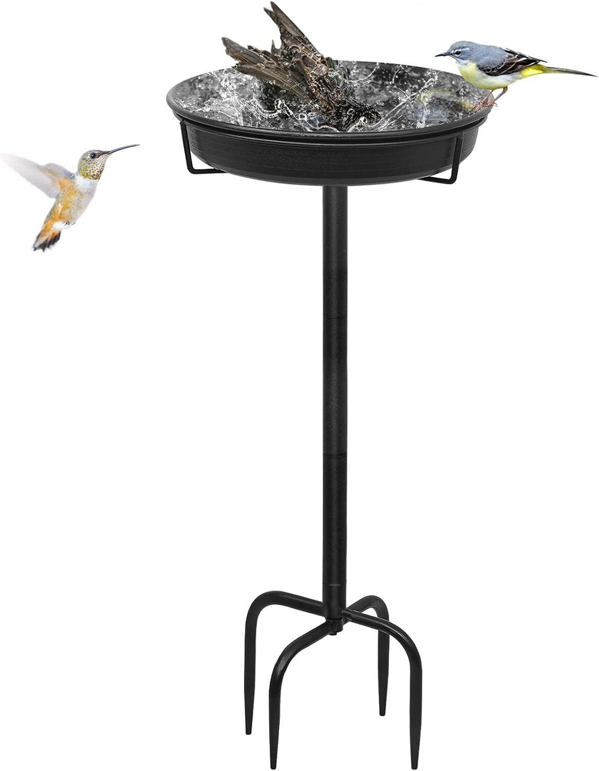 Vogelbad & Voeder voor Buiten - 70cm Hoog - 32% Korting