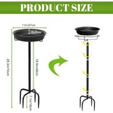 Vogelbad & Voeder voor Buiten - 70cm Hoog - 32% Korting
