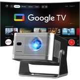 Magcubic Videoprojector 1080P, geïntegreerde 4K tv-stick, met WiFi 5, Bluetooth 5.1, luidspreker 15 W, 650 ANSI, spraakbediening, automatische focus en trapeziumcorrectie, Dolby Audio/HDR10+