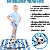 Voetbaltrainingsmat 60x90 cm - Verbeter Balcontrole & Dribbelen (44% Korting)