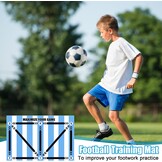 Voetbaltrainingsmat 60x90 cm - Verbeter Balcontrole & Dribbelen (44% Korting)