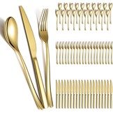 Gouden Bestekset 60-delig voor 20p - 34% Korting!