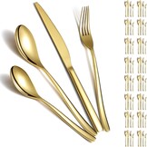 Gouden Bestekset 60-delig voor 20p - 34% Korting!