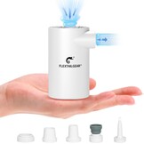 FLEXTAILGEAR Evo Pomp met accu van 5000 mAh, draagbare elektrische pomp met 4,5 kPA en 250 l/min voor het opblazen en leeglopen van opblaasbare matrassen, luchtbedden en zwembadboeien
