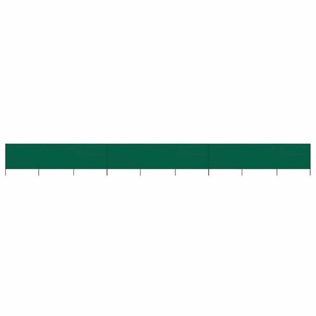 Groen Windscherm 9-Panelen 1200x160 cm, 61% Korting