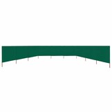 Groen Windscherm 9-Panelen 1200x160 cm, 61% Korting