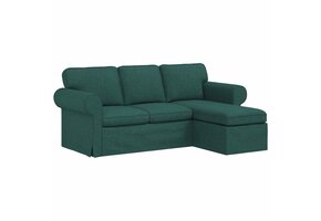 VidaXL Bank Donkergroen Metaal 160cm | 35% Korting