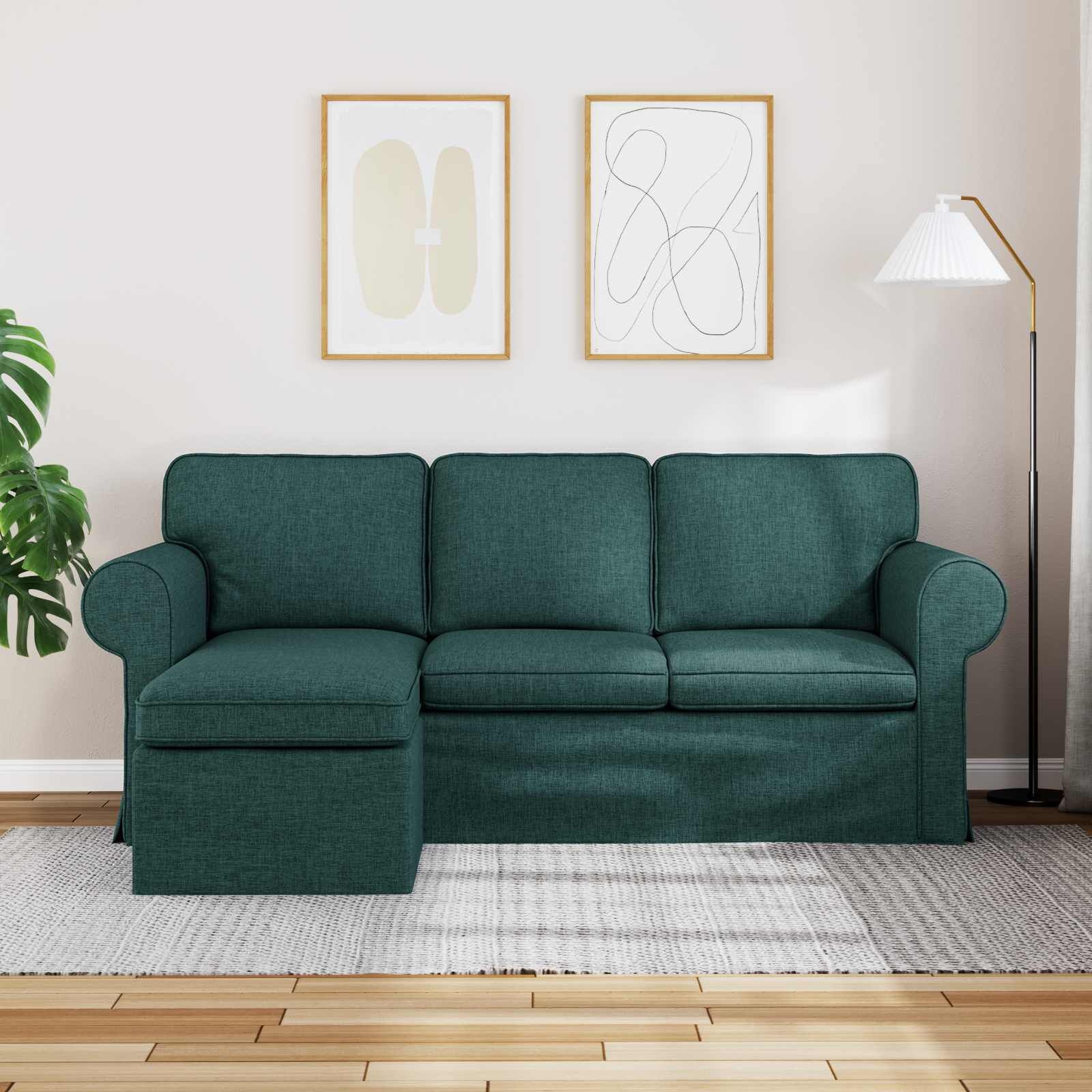 vidaXL Bank 160cm Donkergroen Metaal