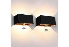 Buiten LED-wandlampen (2 stuks) - 48% Korting