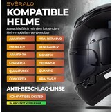 Motorhelm Vizier Donkerzwart Arai VAS-V | 33% Korting
