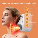 Neck Massager With 9 Intensity Levels And 3 Modes A Neck Massager Designed To Relieve Neck Fatigue Suitable For People With Shoulder And Neck Problems