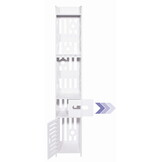 Badkamerkast 120cm paal