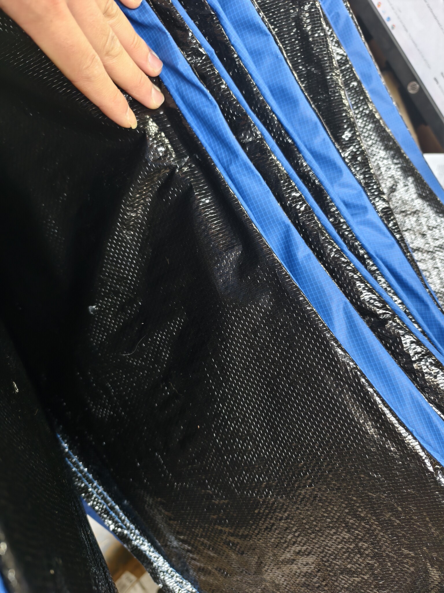 Trampoline Randbeschermer Blauw - 305 cm - 53% Korting