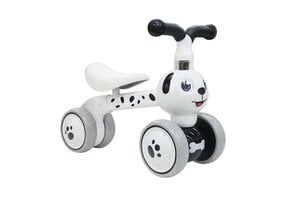 Kinder Loopfiets Wit Hondje 10-36 mnd | Koolstofstaal | 67% Korting