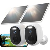 GNCC Buitenbewakingscamera - 4MP, Accu & Zonnepaneel, 34% Korting